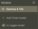 picture of the model picker